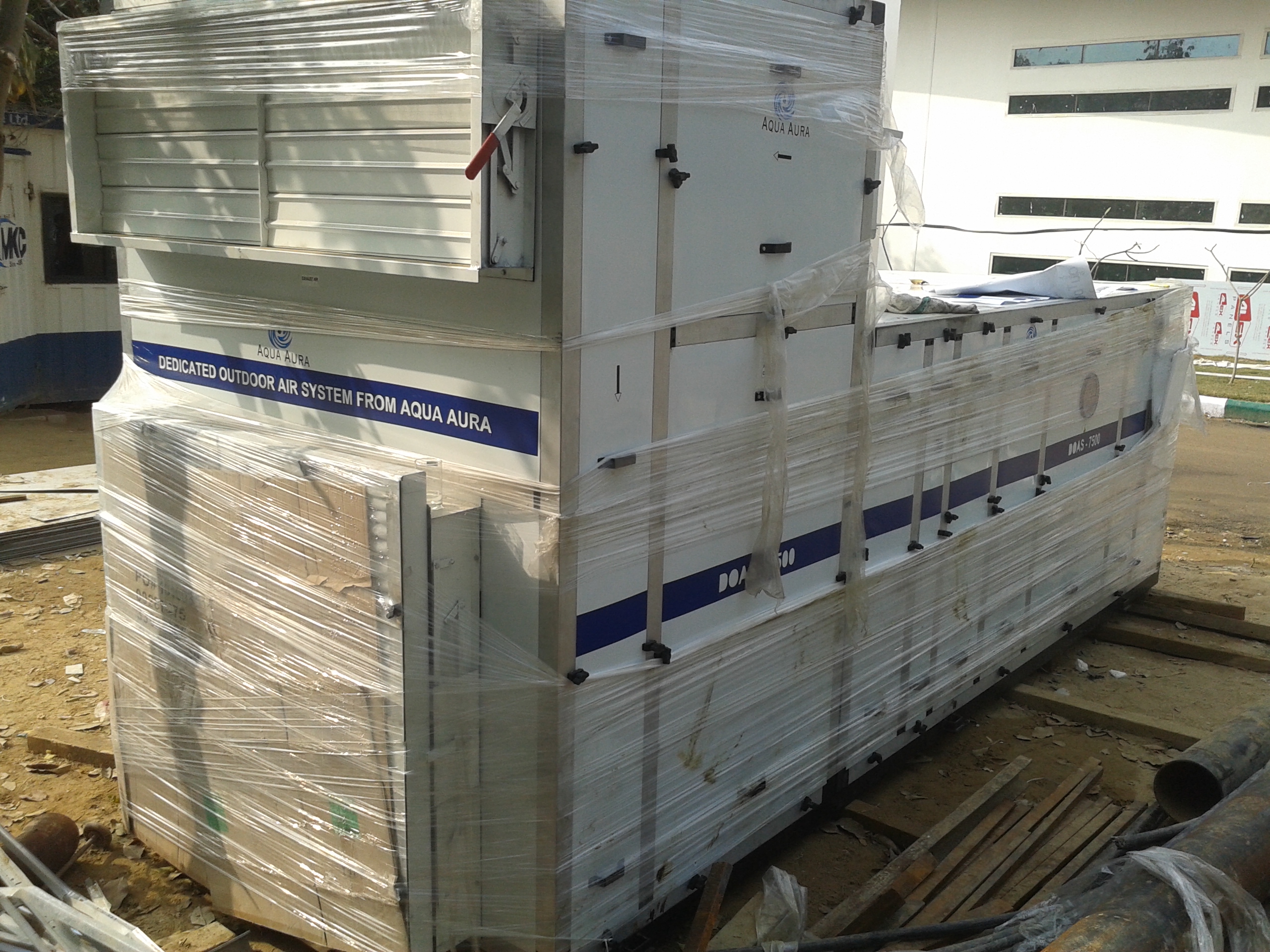 Industrial HVAC mechanical infrastructure