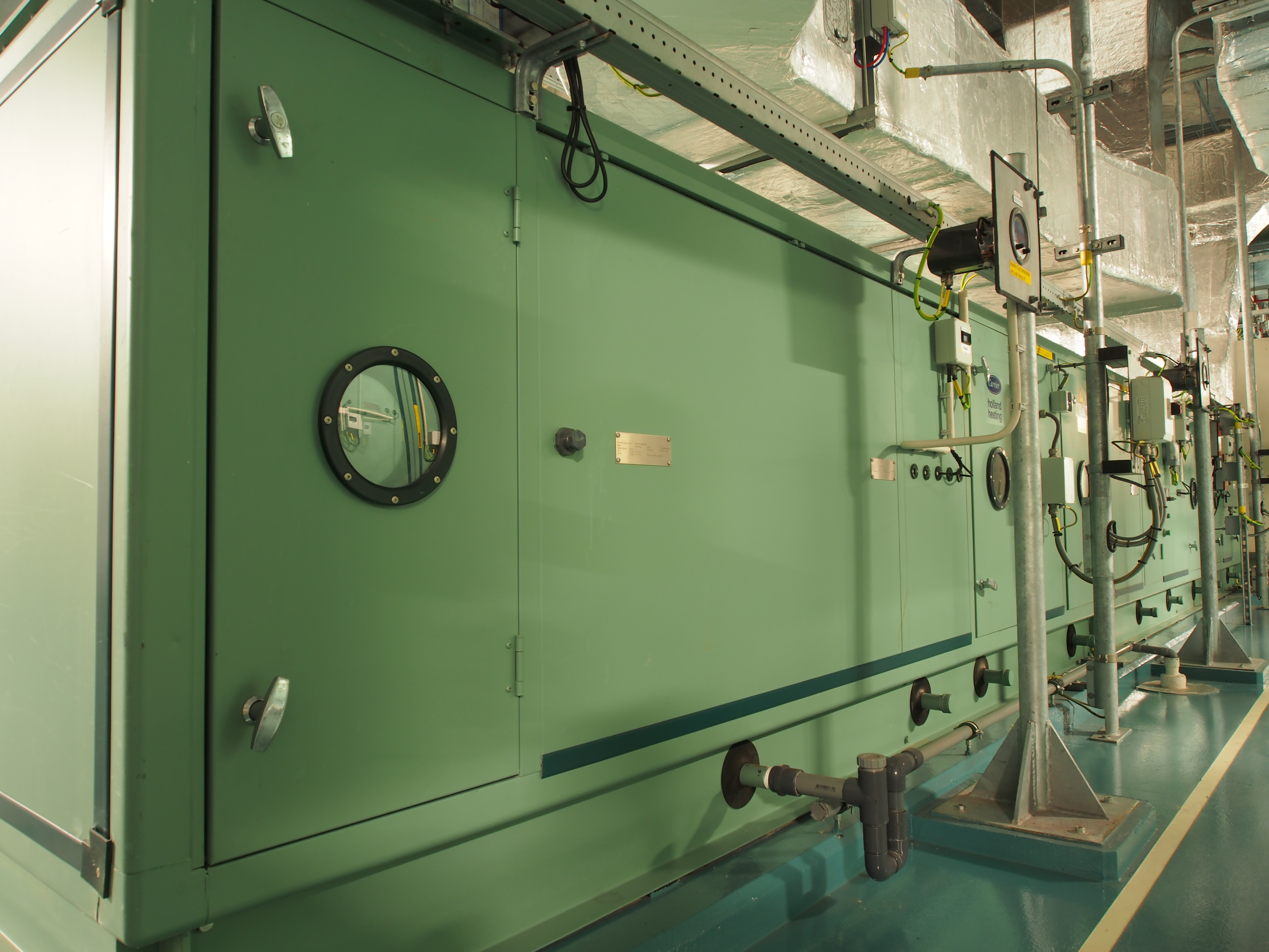 Air handling unit for healthcare and pharma HVAC