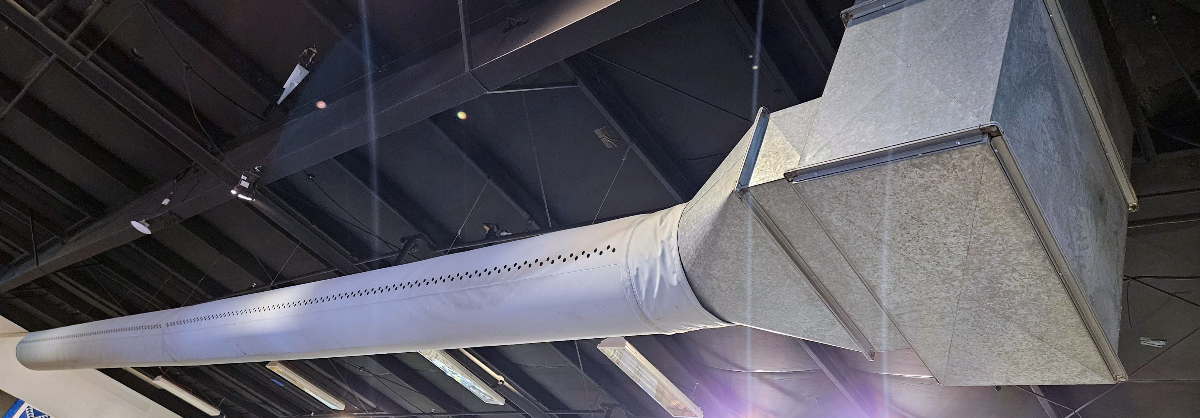 Industrial ventilation ducting