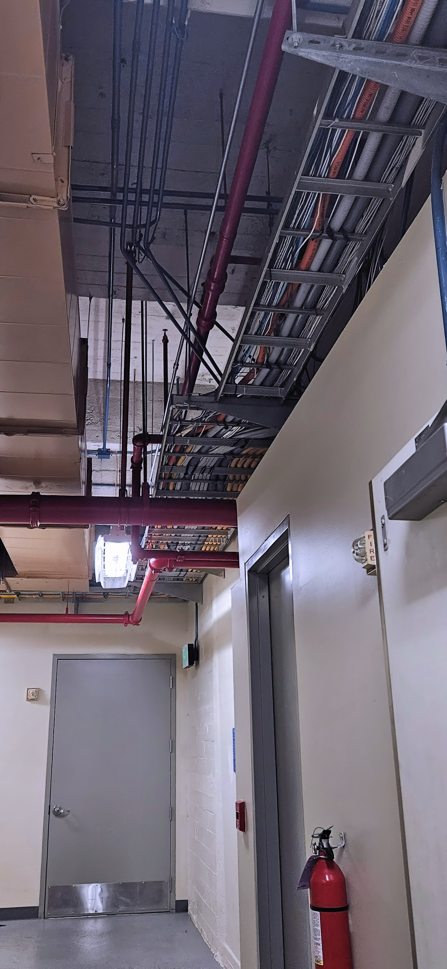 Commercial office HVAC infrastructure